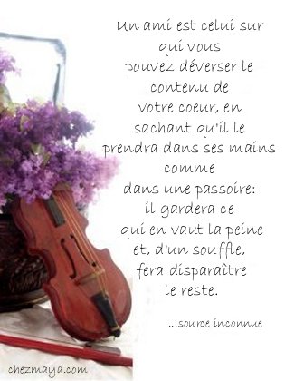 La définition de l'ami(e)